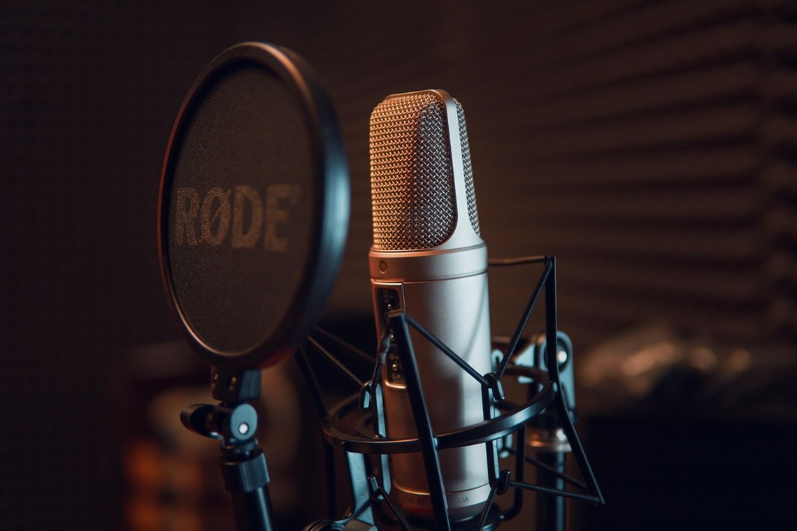 Image of a Rode microphone